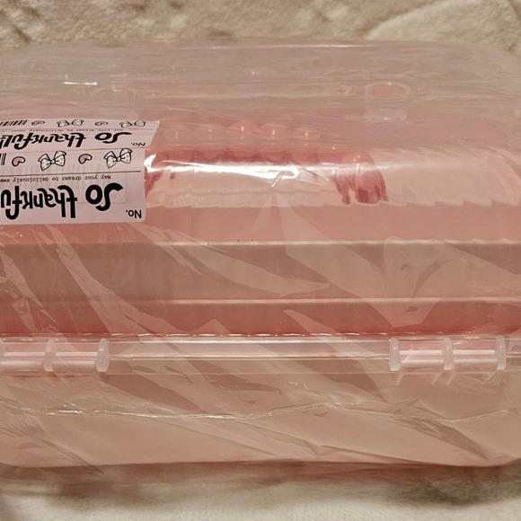 Cute Pink Hair Accessories / Jewelry Accessories Plastic Organizer 3 layers - Picture 13 of 14